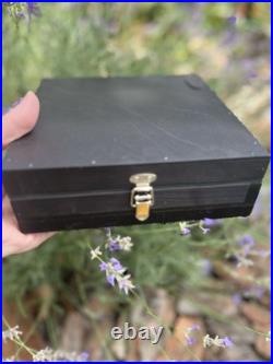 Urban Black Sketch Box For Plein Air, Travel Artist Box For Painting By Shrubmart