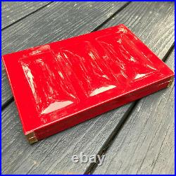 Used Refurbished Craig Young Fletcher Watson Watercolor Paint box Red Palette