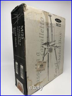 VINTAGE FACTORY SEAL Mabef Artists Freestanding Venetian Box Easel M22 M/22