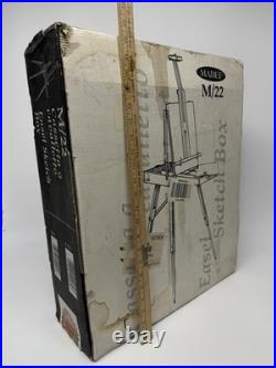 VINTAGE FACTORY SEAL Mabef Artists Freestanding Venetian Box Easel M22 M/22