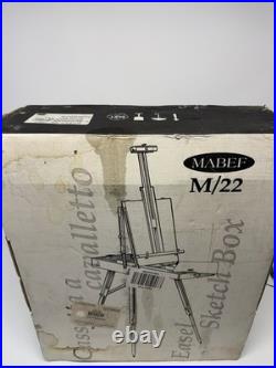 VINTAGE FACTORY SEAL Mabef Artists Freestanding Venetian Box Easel M22 M/22