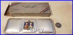 VINTAGE Reeves Silver Jubilee Colour Box No 1 & card sleeve. 1933