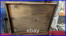 VTG Grumbacher Wooden Art Box With Pallet