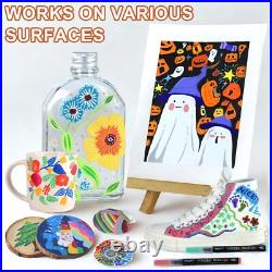 Versatile 180 Paint Pens in Organized Storage Box Perfect for All Art Styles