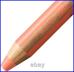 Versatile 18-Piece Pastel & Standard Colored Pencil Set with Brush and Sharpener