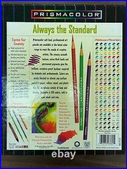 Vintage 1999 Prismacolor Colored Lead Pencils 120 Complete Piece Set With Box USA
