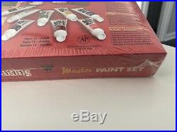 Vintage Bob Ross Master Paint Set New in Box Sealed Original Kit Brushes Knife