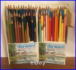 Vintage Box Series 19 Derwent Colour Pencils from England Brit Color Council 61