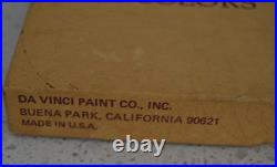 Vintage DVP Da Vinci Student's Oil Paint Colors 10 Tubes. 4 fl oz each Boxed USA