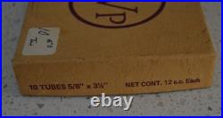 Vintage DVP Da Vinci Student's Oil Paint Colors 10 Tubes. 4 fl oz each Boxed USA