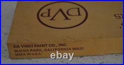 Vintage DVP Da Vinci Student's Oil Paint Colors 10 Tubes. 4 fl oz each Boxed USA