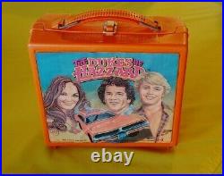 Vintage Dukes of Hazzard Lunchbox RARE Canadian Plastic Aladdin 1980 Lunch Box