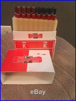 Vintage Koh-I-Noor 5611 Technigraph Lead Holder Clutch Pencil Box Of 24