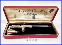 Vintage Old Thayer Chandler Model 40198A Airbrush Untested In Original Box READ