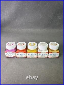 Vintage PELIKAN Plaka HobbyBox With Case From Germany In 15ml Glass Bottles Paint