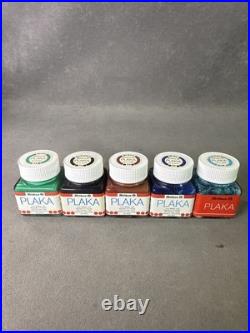 Vintage PELIKAN Plaka HobbyBox With Case From Germany In 15ml Glass Bottles Paint