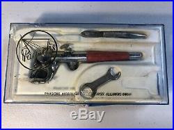 Vintage Paasche AB Air Brush red with Box Case