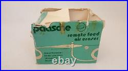 Vintage Paasche remote feed air eraser airbrush set in original box