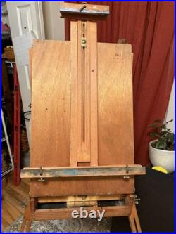 Vintage RL JULLIAN Hardwood Folding Artist's Easel BREVETE S. G. D. G. Made France