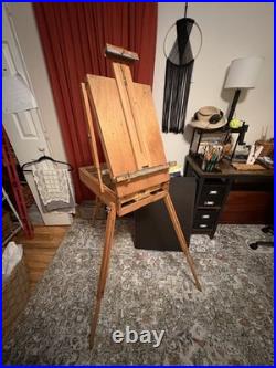 Vintage RL JULLIAN Hardwood Folding Artist's Easel BREVETE S. G. D. G. Made France