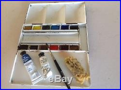Vintage Roweny Artist Watercolour Paint Box
