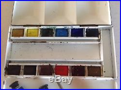 Vintage Roweny Artist Watercolour Paint Box