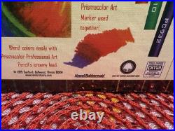 Vintage Sanford Prismacolor Colored Pencils 120 pc Full Set With Box 1999 USA