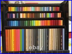 Vintage Sanford Prismacolor Colored Pencils 120 pc Full Set With Box 1999 USA