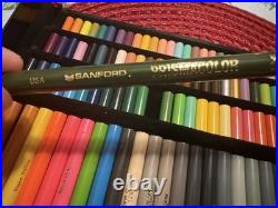 Vintage Sanford Prismacolor Colored Pencils 120 pc Full Set With Box 1999 USA