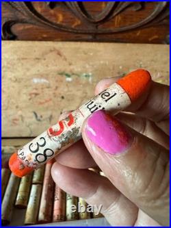 Vintage Sennelier Oil Pastels Factory Wood Box 24 WATCH VIDEO