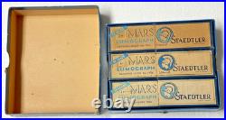 Vintage Staedtler Mars Lumograph 1904 2mm Drawing Leads Box Lot of 12