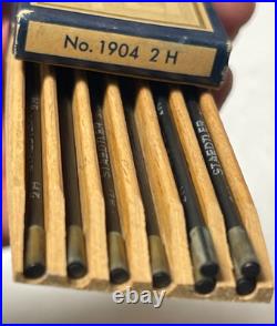 Vintage Staedtler Mars Lumograph 1904 2mm Drawing Leads Box Lot of 12
