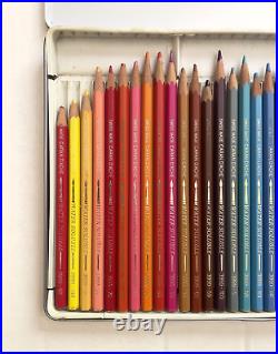 Vtg 90s CARAN D'ACHE DACHE Supracolor I Water Soluble 35 Pencils In Box RARE