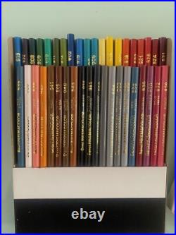 Vtg Berol PRISMACOLOR 40 COLOR ART PENCIL SET in Case 954