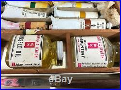 WINDSOR & NEWTON Vintage Professional Oil Paint Box Set