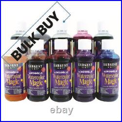Washable Watercolor Magic Paint, 8 oz. Bottles, 10 Co Bulk Order of 5 Boxes