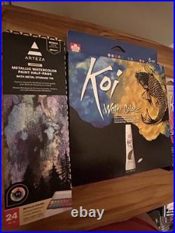 Watercolor Paint Art Supplies Bundle