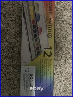 Watercolor Paint Set, Vivid Colors in Portable Box, Palette set, Including Me