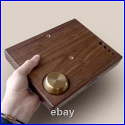 Watercolor Palette 27 Grids Wood Paint Container for Acrylic Oil Painting