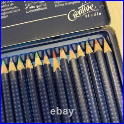 Watercolor Pencil Set 24 Colors Used, Excellent Condition, Great for Artists