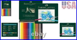 Watercolor Pencils Set with 24 Colours in Durable Tin Ideal for Home & School