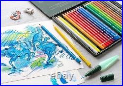 Watercolor Pencils Set with 24 Colours in Durable Tin Ideal for Home & School Watercolor Pencils Set with 24 Colours in Durable Tin Ideal for Home & School