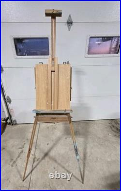 Weber French Box Easel Portable Telescopic Wooden Legs Painting Sketching Art