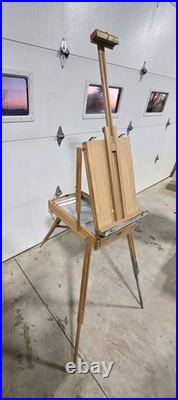 Weber French Box Easel Portable Telescopic Wooden Legs Painting Sketching Art