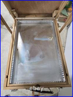 Weber French Box Easel Portable Telescopic Wooden Legs Painting Sketching Art