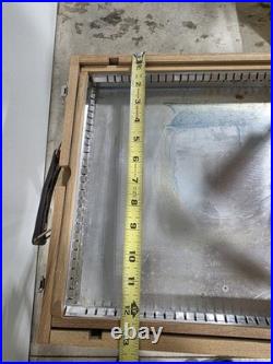 Weber French Box Easel Portable Telescopic Wooden Legs Painting Sketching Art