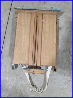 Weber French Box Easel Portable Telescopic Wooden Legs Painting Sketching Art
