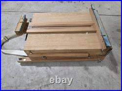 Weber French Box Easel Portable Telescopic Wooden Legs Painting Sketching Art