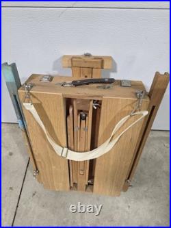 Weber French Box Easel Portable Telescopic Wooden Legs Painting Sketching Art
