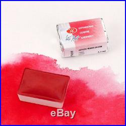 White Nights Extra Fine Artists Watercolours 48 Full Pans in Beech Box